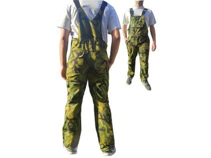 Maskáčové kalhoty s laclem